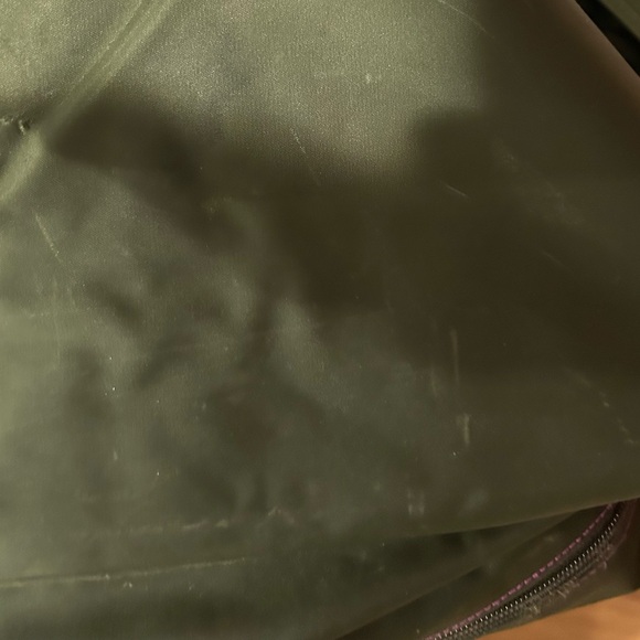 Athleta large travel duffle carry-on bag handles shoulder strap suitcase attach - Picture 11 of 16